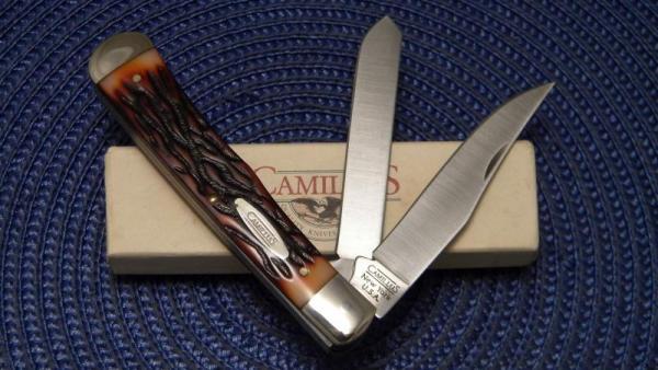 Camillus New York USA #717 Delrin Trapper Knife in Box