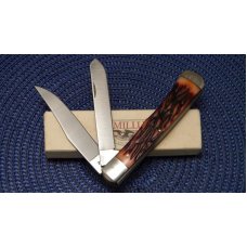 Camillus New York USA #717 Delrin Trapper Knife in Box