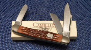Camillus New York USA #67 Delrin Stockman Knife in Box