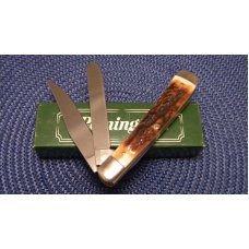 Remington USA Stag 18698 Trapper Knife - NIB Remington USA Stag 18698 Trapper Knife - NIB