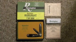 Remington UMC USA 1999 Bone R103 Silver Bullet Ranch Hand Jack Knife - NIB
