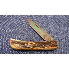 Case XX USA 1976 Stag 5137SS Kentucky Bicentennial Sodbuster Knife - NIB Case XX USA 1976 Stag 5137SS Kentucky Bicentennial Sodbuster Knife - NIB