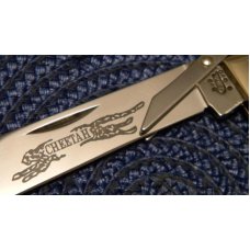 Case XX USA 2003 Pocket Worn Old Red Bone 6111 1/2L SS Cheetah Knife - NIB Case XX USA 2003 Pocket Worn Old Red Bone 6111 1/2L SS Cheetah Knife - NIB