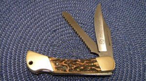 Diefenthal Solingen Germany Stag Rostfrei Lockback Knife