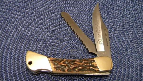 Diefenthal Solingen Germany Stag Rostfrei Lockback Knife