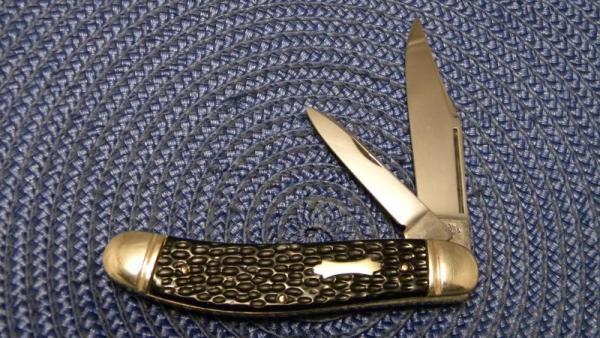 Judson Cutlery Co. Black Long Pull Sowbelly Knife Judson Cutlery Co. Black Long Pull Sowbelly Knife