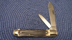 Maher & Grosh Stainless Steel (Queen) Imitation Winterbottom Bone Large Jack Knife c.1960's
