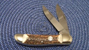 Robt Klaas Kissing Crane Solingen Germany Rostfrei Stag Copperhead Knife