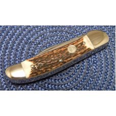 Robt Klaas Kissing Crane Solingen Germany Rostfrei Stag Copperhead Knife Robt Klaas Kissing Crane Solingen Germany Rostfrei Stag Copperhead Knife