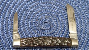 John Primble Belknap HDW & MFG Co. 5222 ☆ Bone Congress Knife - c.1940-1968