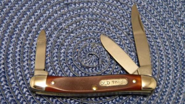 John Primble Belknap Inc. USA Delrin 934 Old Timer Stockman Knife c.1968-1985 John Primble Belknap Inc. USA Delrin 934 Old Timer Stockman Knife c.1968-1985