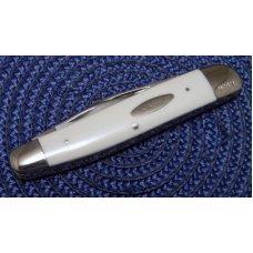 Case XX USA 4 Dot 1976 4380 White Composition NKCA Club Knife Whittler Case XX USA 4 Dot 1976 4380 White Composition NKCA Club Knife Whittler