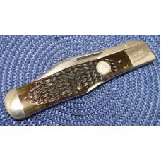 Case XX SS USA 1983 Bone C61050L Coke Bottle Swing Guard Lockback NKCA Club Knife Case XX SS USA 1983 Bone C61050L Coke Bottle Swing Guard Lockback NKCA Club Knife