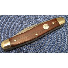 Boker Solingen Germany Tree Brand Classic Wood 7474 Stockman Knife c.1978-1984