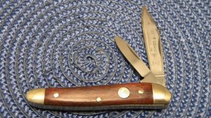 Boker Solingen Germany Tree Brand Classic Wood 340 Jack Knife c.1978-1984
