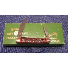 Boker Solingen Germany Tree Brand Classic Bone 240 Stockman Knife c.1970's in Box Boker Solingen Germany Tree Brand Classic Bone 240 Stockman Knife c.1970's in Box