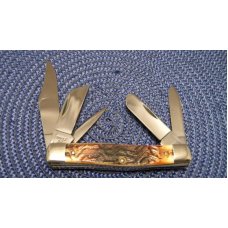 Case XX SS USA 5 Dot (1985) Second Cut Stag 5592 5 Blade Stockman Knife Case XX SS USA 5 Dot (1985) Second Cut Stag 5592 5 Blade Stockman Knife