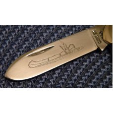 Case XX USA 1970's Bone 62131 Canoe Knife