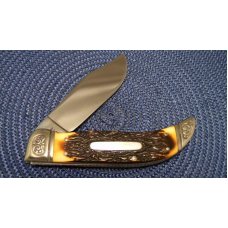 Schrade + USA Staglon 75th Anniversary Clasp Knife c.1979 Schrade + USA Staglon 75th Anniversary Clasp Knife c.1979