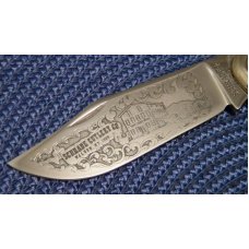 Schrade + USA Staglon 75th Anniversary Clasp Knife c.1979 Schrade + USA Staglon 75th Anniversary Clasp Knife c.1979