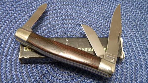 Browning USA Model 3018 Rosewood Stockman Knife c.1970's - NIB Browning USA Model 3018 Rosewood Stockman Knife c.1970's - NIB