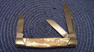John Primble Belknap Inc. (Boker) Cracked Ice 5371 ☆ Stockman Knife c.1968-1985