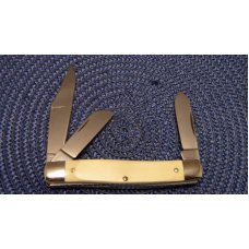 John Primble Belknap Inc. 5371-I Imitation Ivory Stockman Knife c.1968-1985 John Primble Belknap Inc. 5371-I Imitation Ivory Stockman Knife c.1968-1985