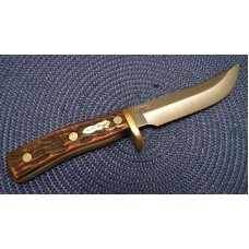 Schrade + USA 165UH Uncle Henry Prospector Fixed Blade Knife w/Sheath Schrade + USA 165UH Uncle Henry Prospector Fixed Blade Knife w/Sheath
