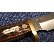 Schrade + USA 165UH Uncle Henry Prospector Fixed Blade Knife w/Sheath Schrade + USA 165UH Uncle Henry Prospector Fixed Blade Knife w/Sheath