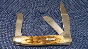 Case XX USA 2012 Bone 6347 SS Stockman Knife