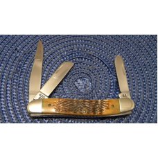 Case XX USA 5 Dot (1995) Bone 6318 SS Stockman Knife Case XX USA 5 Dot (1995) Bone 6318 SS Stockman Knife