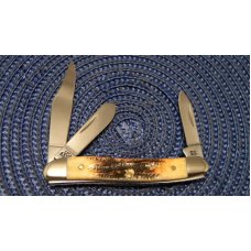 Case XX USA 2004 Bone Stag 6.53087 SS Stockman Knife Case XX USA 2004 Bone Stag 6.53087 SS Stockman Knife