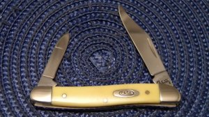 Case XX USA 2008 Yellow 32087 SS Stockman Knife