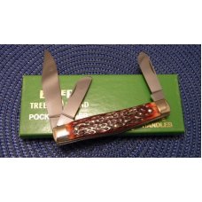 Boker Solingen Germany Tree Brand Classic Bone 7474 Stockman Knife c.1970's - NIB Boker Solingen Germany Tree Brand Classic Bone 7474 Stockman Knife c.1970's - NIB