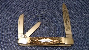 Kissing Crane Robt Klass Solingen Germany 1984 Gator Cutlery Club Stag Anglo Saxon Whittler Knife