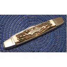 Kissing Crane Robt Klass Solingen Germany 1984 Gator Cutlery Club Stag Anglo Saxon Whittler Knife Kissing Crane Robt Klass Solingen Germany 1984 Gator Cutlery Club Stag Anglo Saxon Whittler Knife