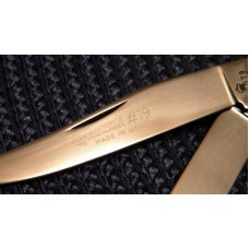 Queen #19 Imitation Winterbottom Bone Trapper Knife Q79 Tang Stamp Etched c.1979 Queen #19 Imitation Winterbottom Bone Trapper Knife Q79 Tang Stamp Etched c.1979