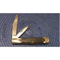 Queen #56 Imitation Winterbottom Bone Coke Bottle Knife No Tang Stamp Etched c.1960's