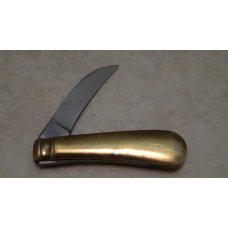 I* X.L. George Wostenholm Sheffield England Brass TYNE Pruning Knife