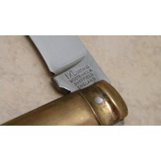 I* X.L. George Wostenholm Sheffield England Brass TYNE Pruning Knife