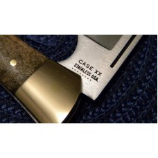 Case XX Stainless USA 8 Dot (1972) Curly Maple 7197L SSP Shark Tooth Lockback Knife - NIB Case XX Stainless USA 8 Dot (1972) Curly Maple 7197L SSP Shark Tooth Lockback Knife - NIB