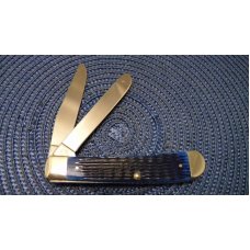 Case XX USA 2012 Blue Bone 6254 SS Trapper Knife 