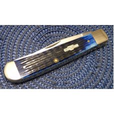 Case XX USA 2012 Blue Bone 6254 SS Trapper Knife 