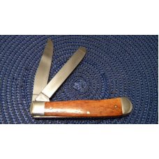 Case XX USA 2011 Appaloosa Bone 6254 SS Trapper Knife Case XX USA 2011 Appaloosa Bone 6254 SS Trapper Knife