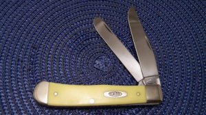 Case XX USA 2011 Yellow 3254 CV Trapper Knife 