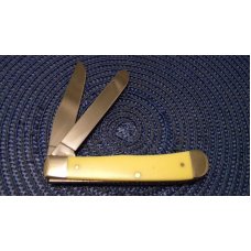 Case XX USA 2011 Yellow 3254 CV Trapper Knife Case XX USA 2011 Yellow 3254 CV Trapper Knife