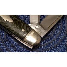John Primble India Steel Works Celluloid 3 Blade Punch Knife John Primble India Steel Works Celluloid 3 Blade Punch Knife