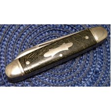 John Primble India Steel Works Celluloid 3 Blade Punch Knife John Primble India Steel Works Celluloid 3 Blade Punch Knife