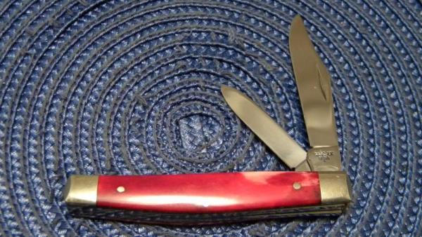 Case XX USA 1 Dot (1979) Smooth Red Bone SR6244 Jack Knife Case XX USA 1 Dot (1979) Smooth Red Bone SR6244 Jack Knife