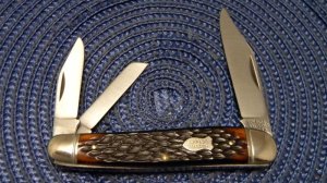 Schrade Walden NY USA 804 Delrin Whittler Knife